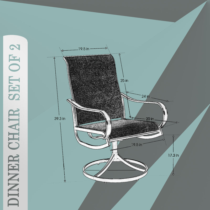 Chaise de patio Fantine