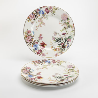 Ensemble de 4 assiettes à salade 8 po Grace Blue