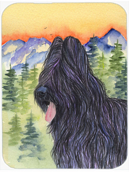 East Urban Home Briard Glass Cutting Board