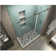 Coraline XL 64" - 68" W x 34" D x 80" H Frameless Rectangle Sliding Shower Enclosure
