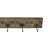 Farmersville Contemporary Wooden Rustic Plaque with Ruler Style Design, Brown