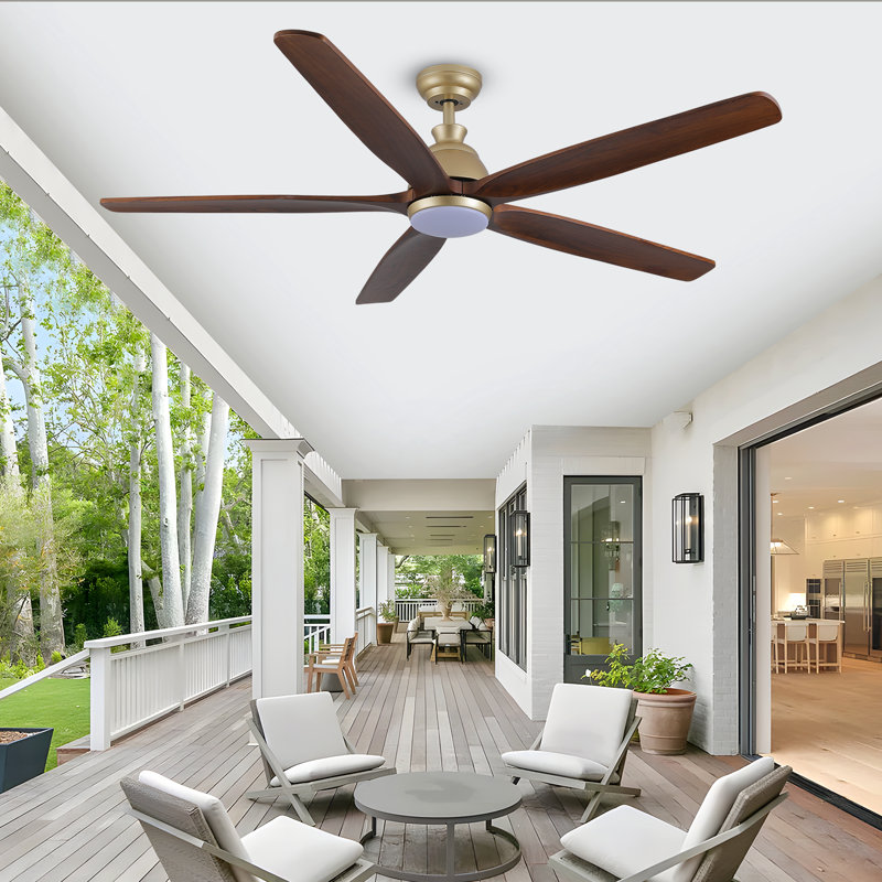132cm Ceiling Fan with LED Lights, 132cm