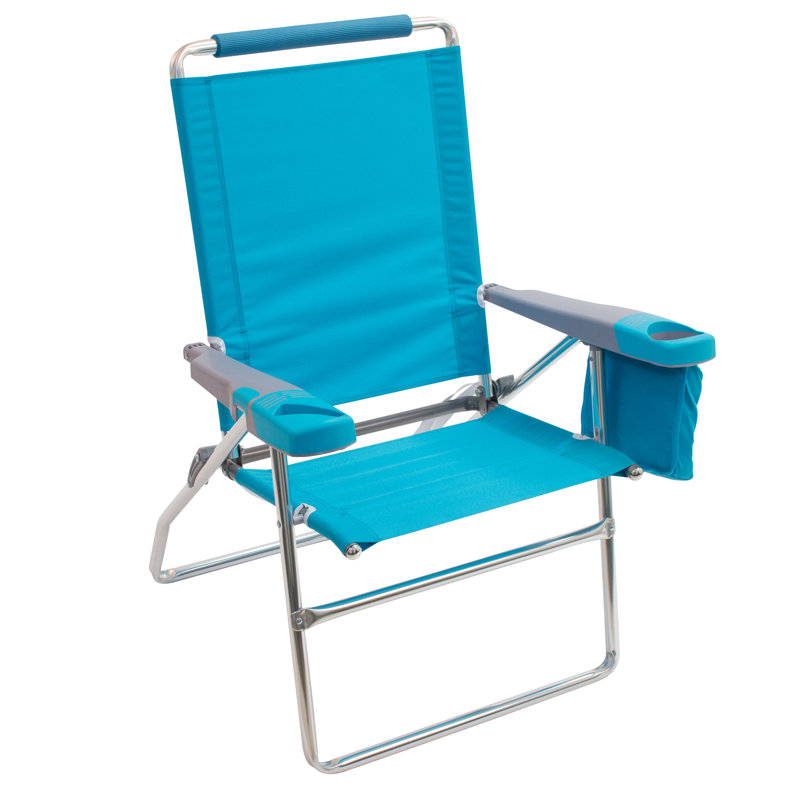 Chaise de plage inclinable à 4 positions
