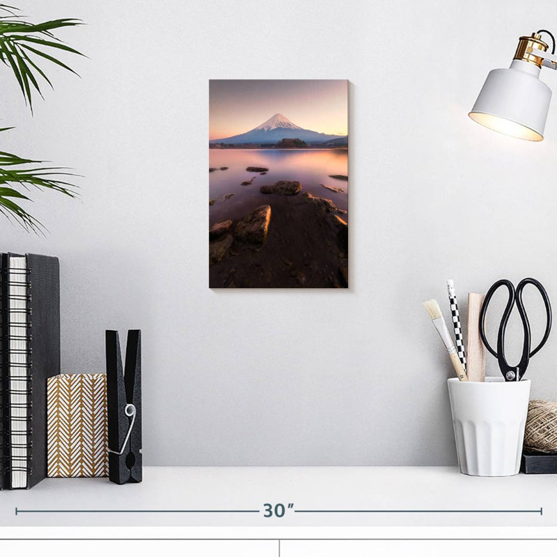 Aime Mount Fuji Sunrise I, 12" H x 8" W