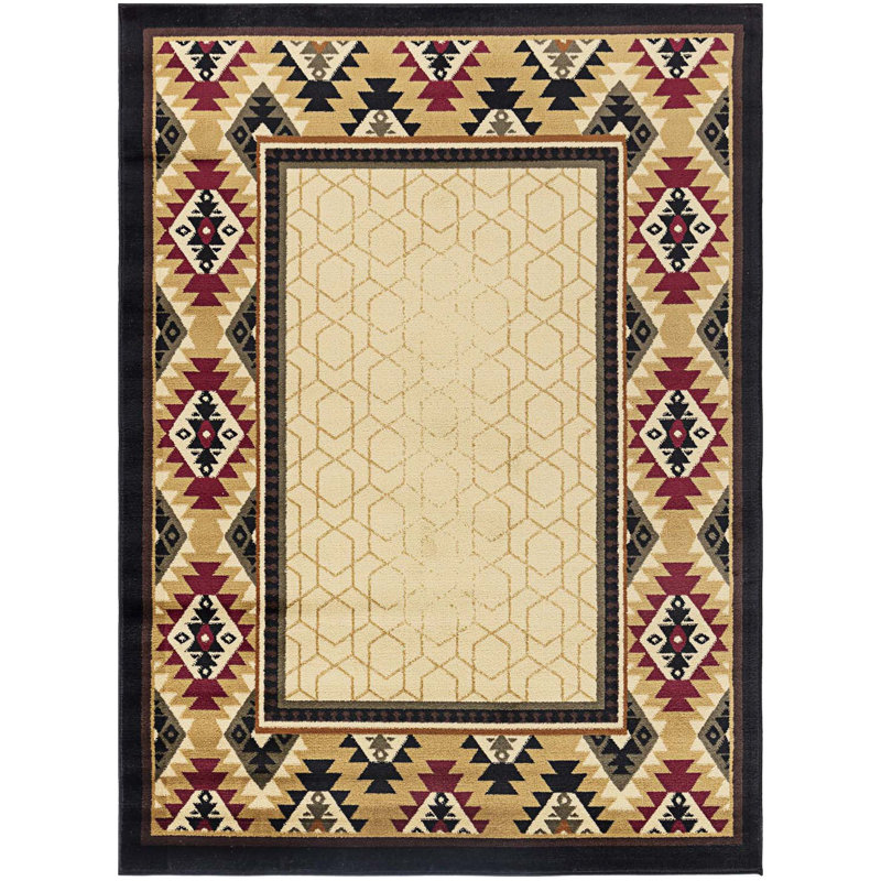 Rich Texture Southwest Area Rug, Runner Rug, Runner 2'7" x 7'3"