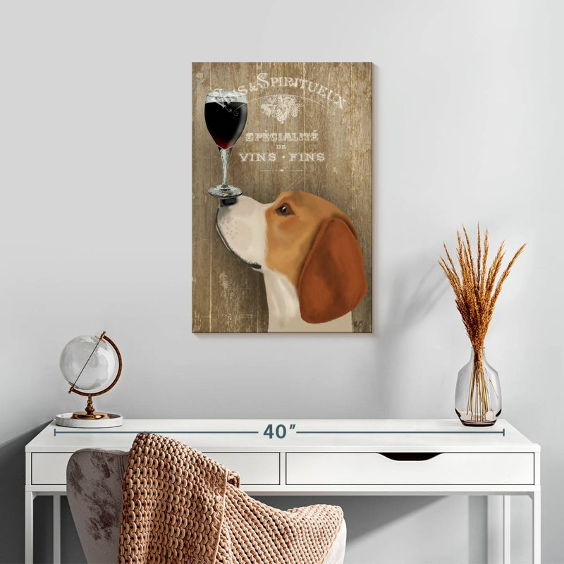 Ketti Dog Au Vin Beagle, H 24 po x l 16 po