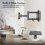 VonHaus Single Screen Wall Mount