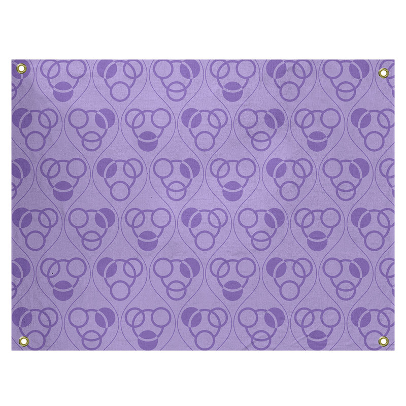 Tapisserie, H 59 po x l 80 po, Mauve clair