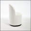 Chaise pivotante en velours de style Mid-Century, fauteuil d'appoint confortable sans accoudoirs pour espaces compacts, rotation à 360 degrés-1067903319