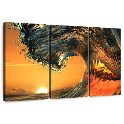 Gillard Big Tropical Ocean Wave