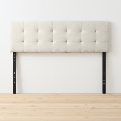 Aijha Square Tufted Upholstered Headboard