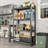 4-Tier Adjustable Metal Storage Shelf