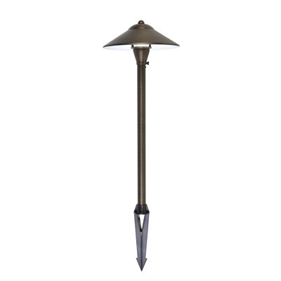 Camillo Antique Brass Pathway Light