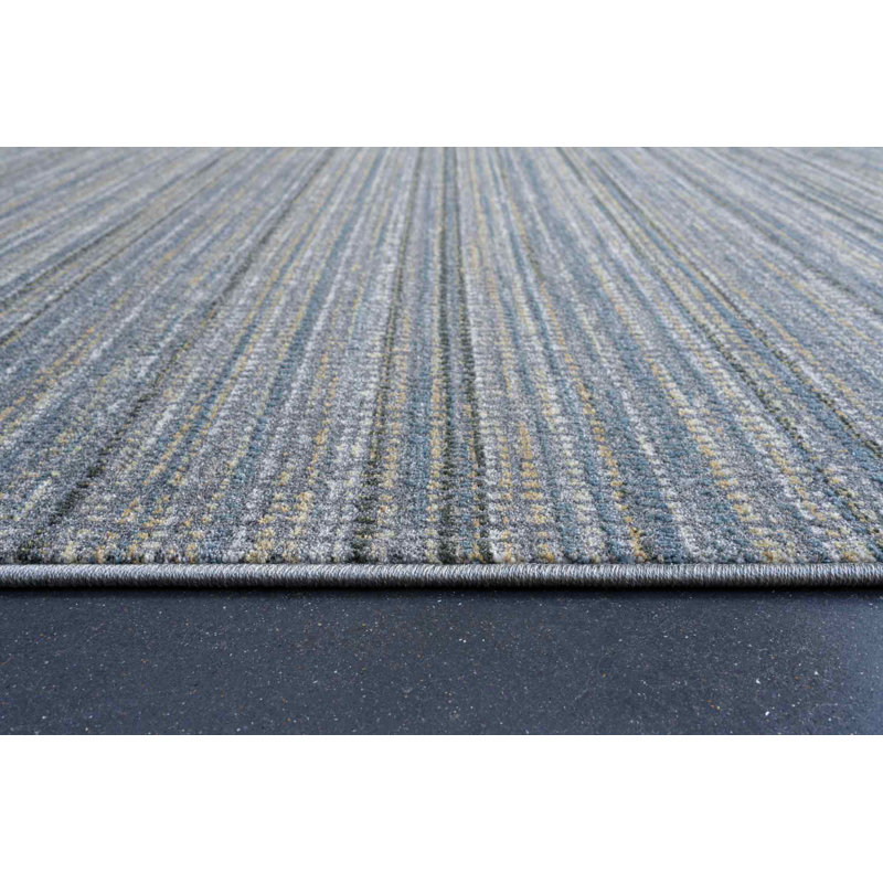 Chaniqua Striped Area Rug, Rectangle 80 x 150cm