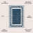 Reilly French Border Navy/Blue Rug-1814545926
