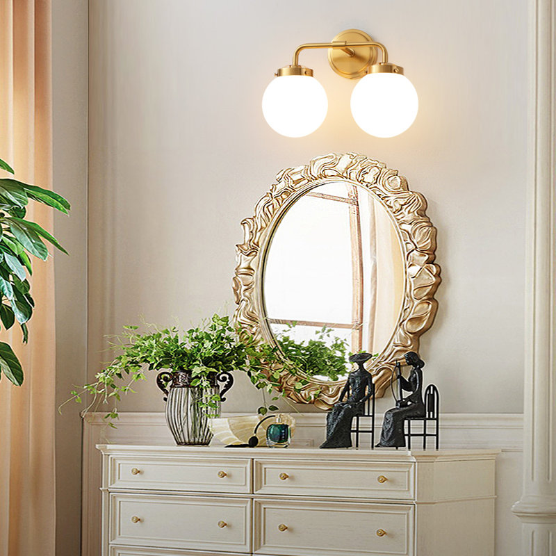 Jaxon Dimmable Vanity Light, Bulbs not Included, 2, Gold