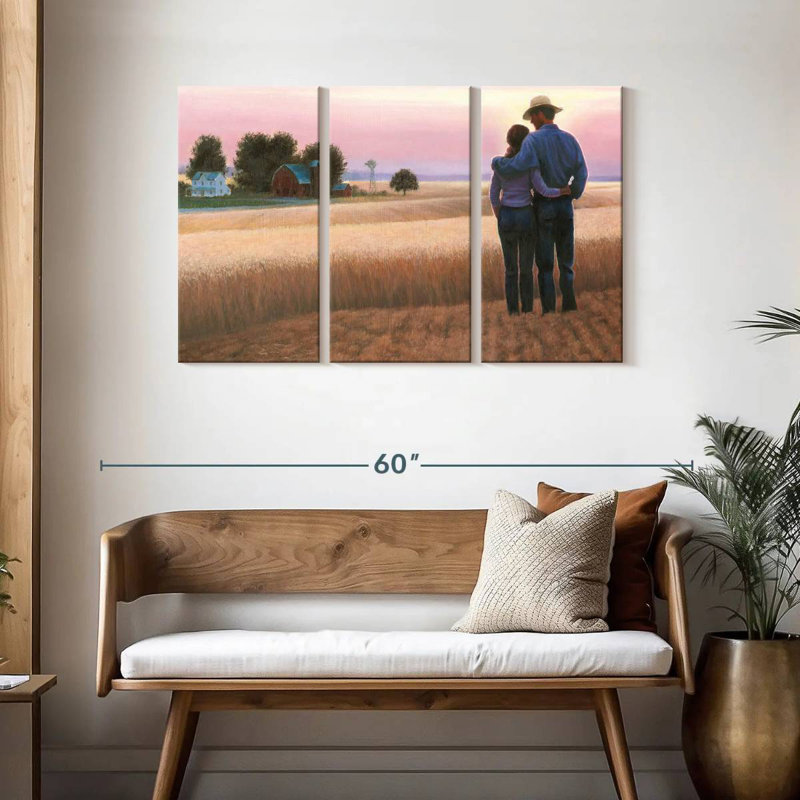 Hardie Couple Family Farm, 28" H x 45" W