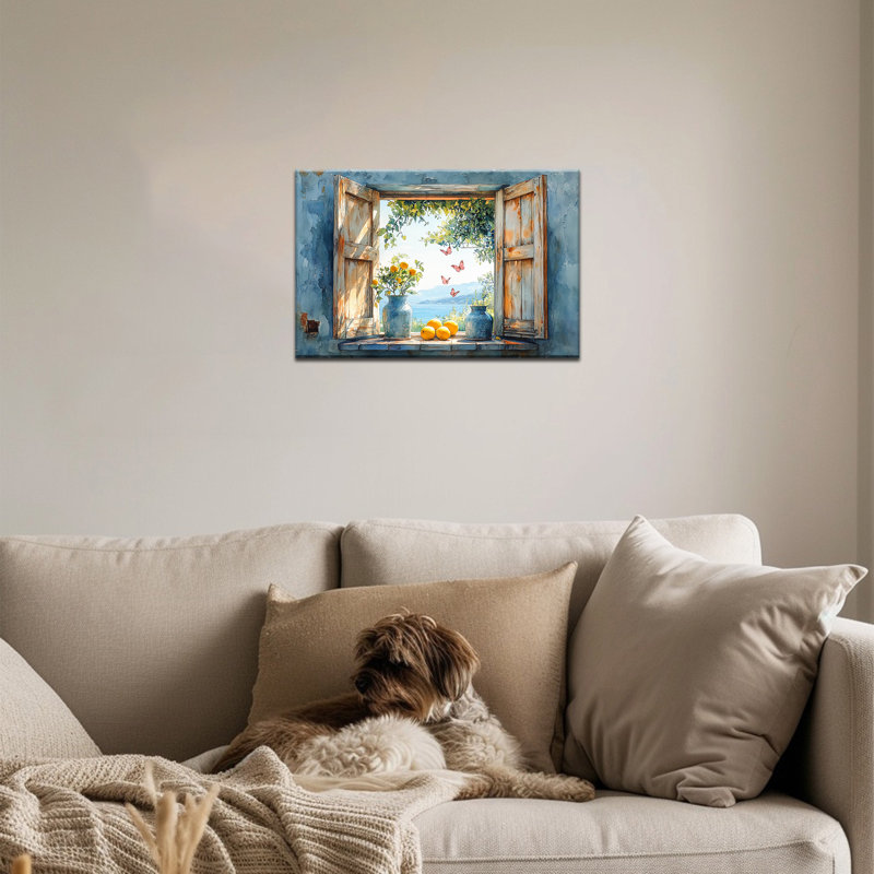 Toile Drolet, H 20 po x l 30 po