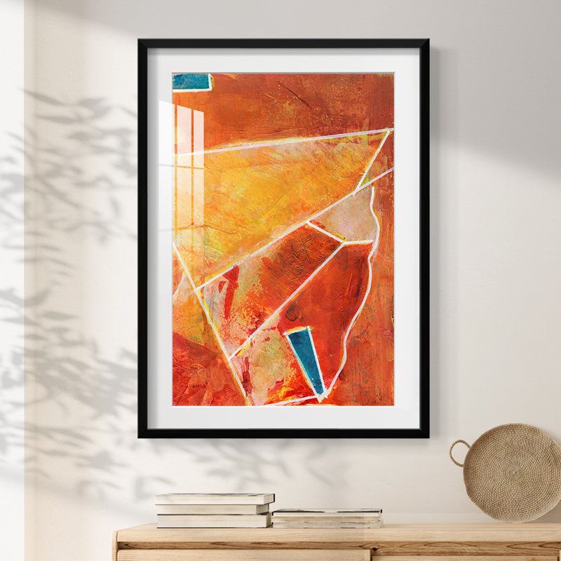 PrimaryConnectionIII-Framed Print, Black, 28.5'' H x 20.5'' W