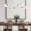 Lustre 4 lumières DEL Blanco-77452231