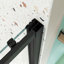 Porte de douche coulissante, porte coulissante, verre trempé-112539487