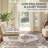 Machine Washable Non Slip Vintage Area Rugs for Living Room Bedroom Dining Room - Khaki/Brown/Beige-382742304
