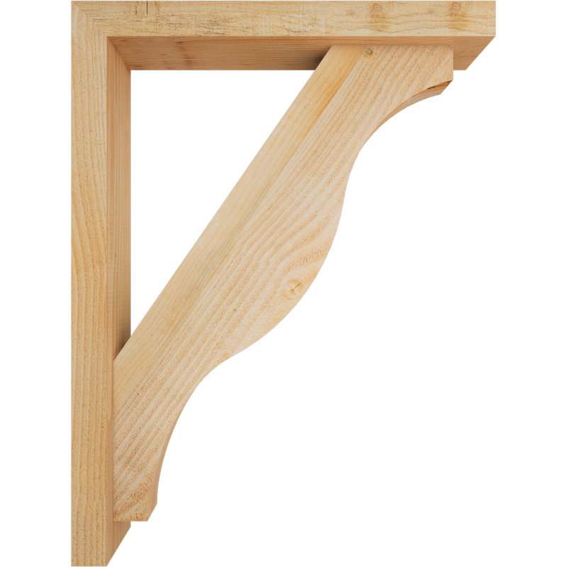Support Funston Block avec support décalé, 32 x 24, Sapin Douglas de l 4 po (scié brut)