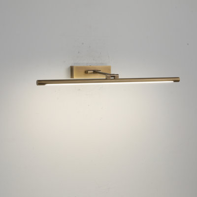 Brass Straight - Shadow Retro Wall Lamp
