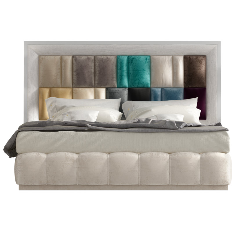 London Upholstered Bed, Queen