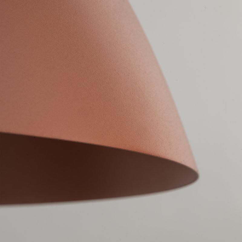 Luminaire suspendu noir FARO, Orange