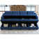 Devkran 116.6'' Large Modular Variable Sectional Upholstered Sleeper Couch Storage Sofa Bed-9 Piece