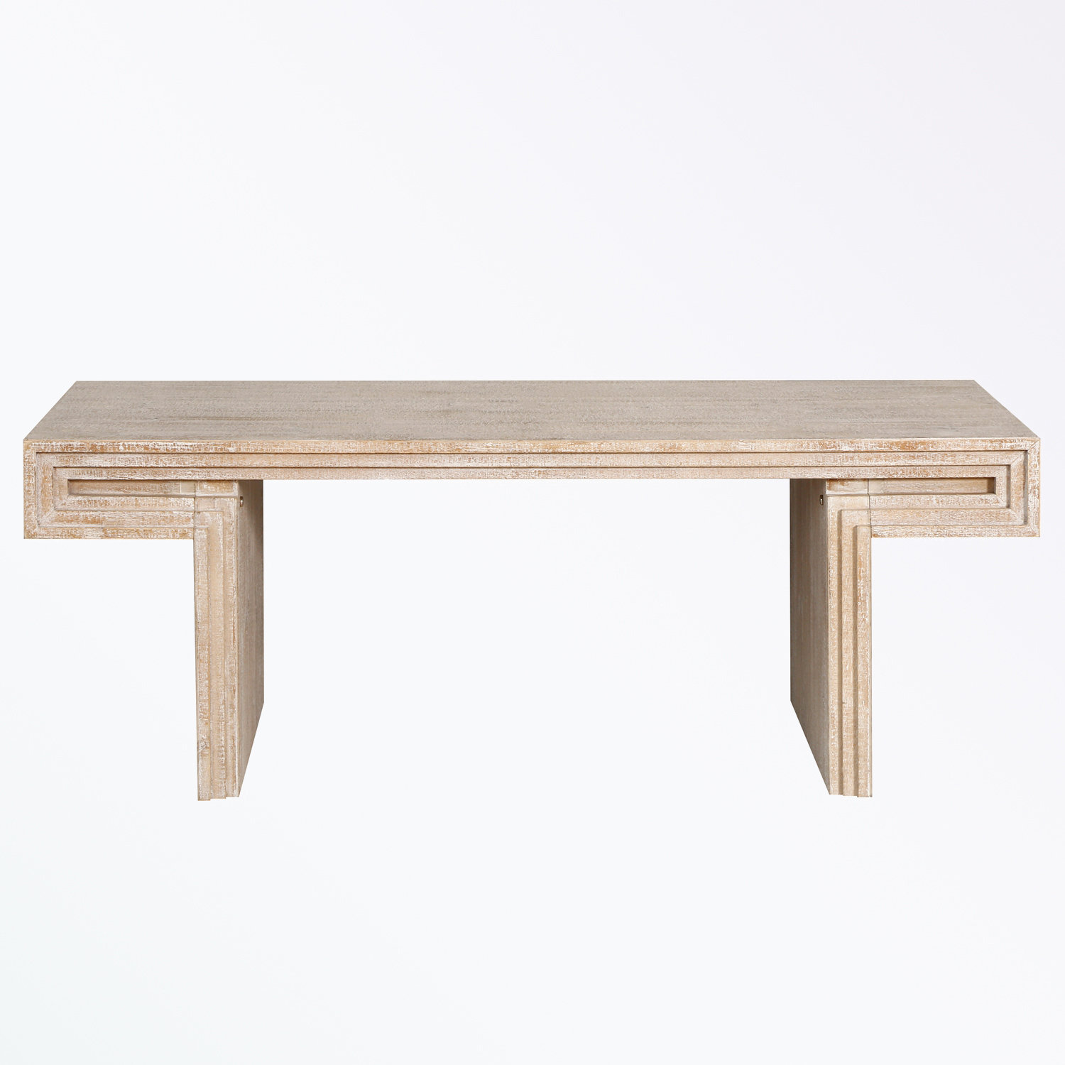 17 Stories Rectangular Shaped Coffee Table with sturdy sled Legs | Wayfair