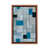 Toile avec cadre en bois classique