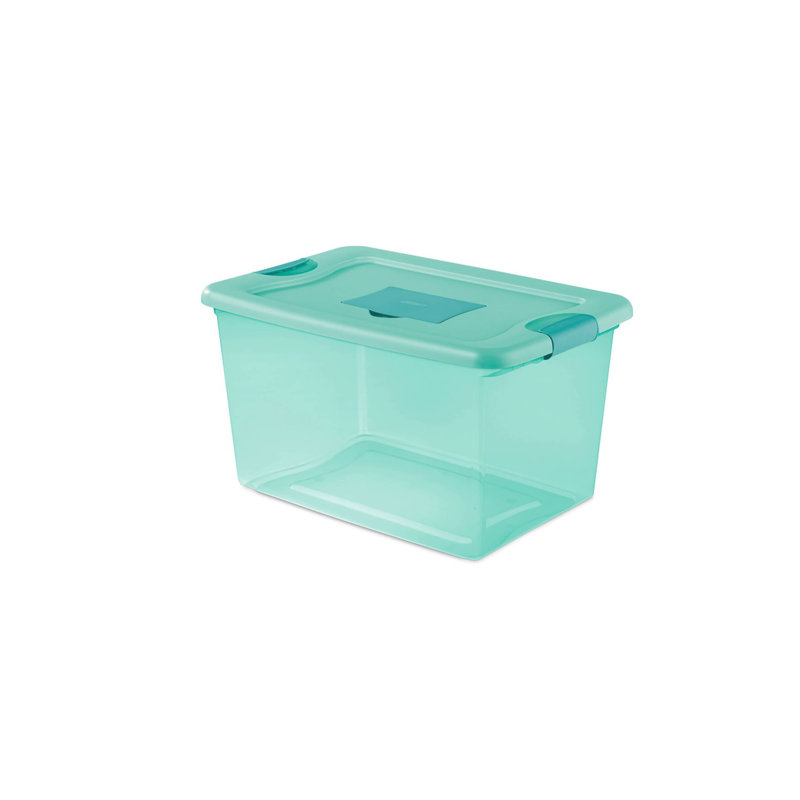 Fresh Scent 64 qt Plastic Storage Tote