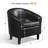 Seldon 28'' H Vegan Leather Barrel Chair-160627492