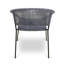 Fauteuil Cove / gris anthracite / blanc-1424051380