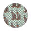 Sous-verres ronds en cuir Regal-119015331