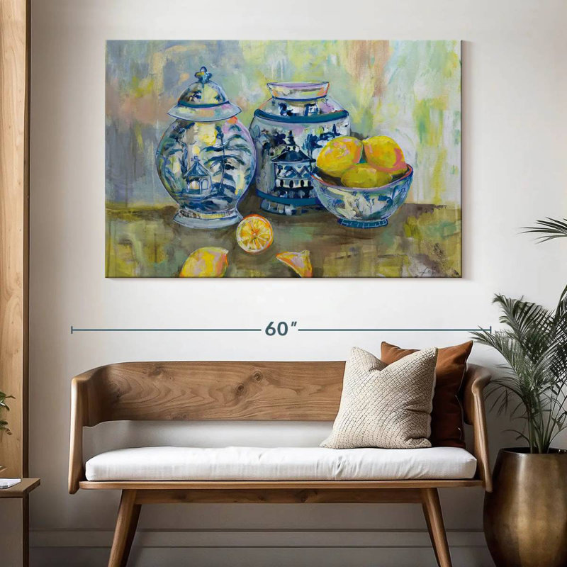Yarlin Lemon Life, 34" H x 51" W