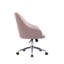Chaise de travail en velours Lusero-134862236