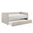 Modern Daybed Pull-Out Trundle Side Pockets Upholstery Nailhead Trim Bedroom Living Room Furniture 1Pc-1501532682