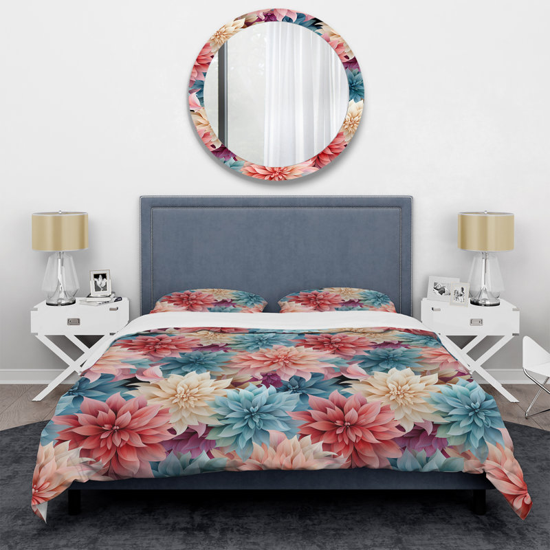 Ensemble de housse de couette Mino, Housse de couette pour très grand lit et 2 très