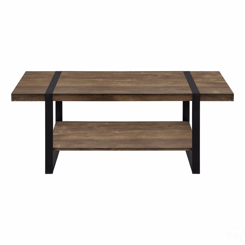 Coffee Table, Accent, Cocktail, Rectangular, 48"L,Metal