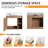 24'' Single Bathroom Vanity With Ceramic Top-1653590593-1653590594