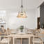 Bartell 3 - Light Dimmable Geometric Chandelier