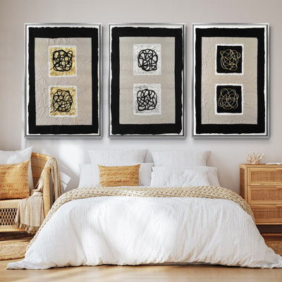 " Plated Paper I " 3 - Pieces