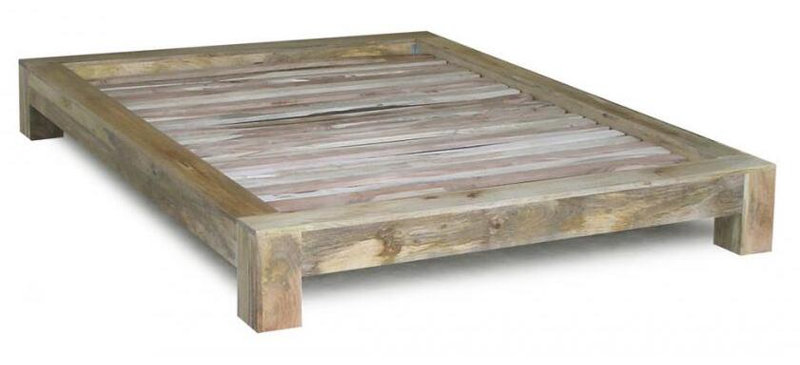 Donoghue Solid Wood Bed Frame, Super King (6')