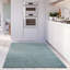 Myshaggy Collection Rugs Solid Design in Duck egg blue-1318494859