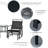 Outdoor Glider Chairs With Coffee Table-1887381205