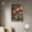 Art floral sur toile, vase vert-105309815-105309821