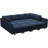 Allinson 13-Piece Oversized 112.6'' Wide Velvet Freely Combined Modular Sofa Bed King Sleeper Variable Livingroom Large U Shaped Sofa Storage Couch-101644864